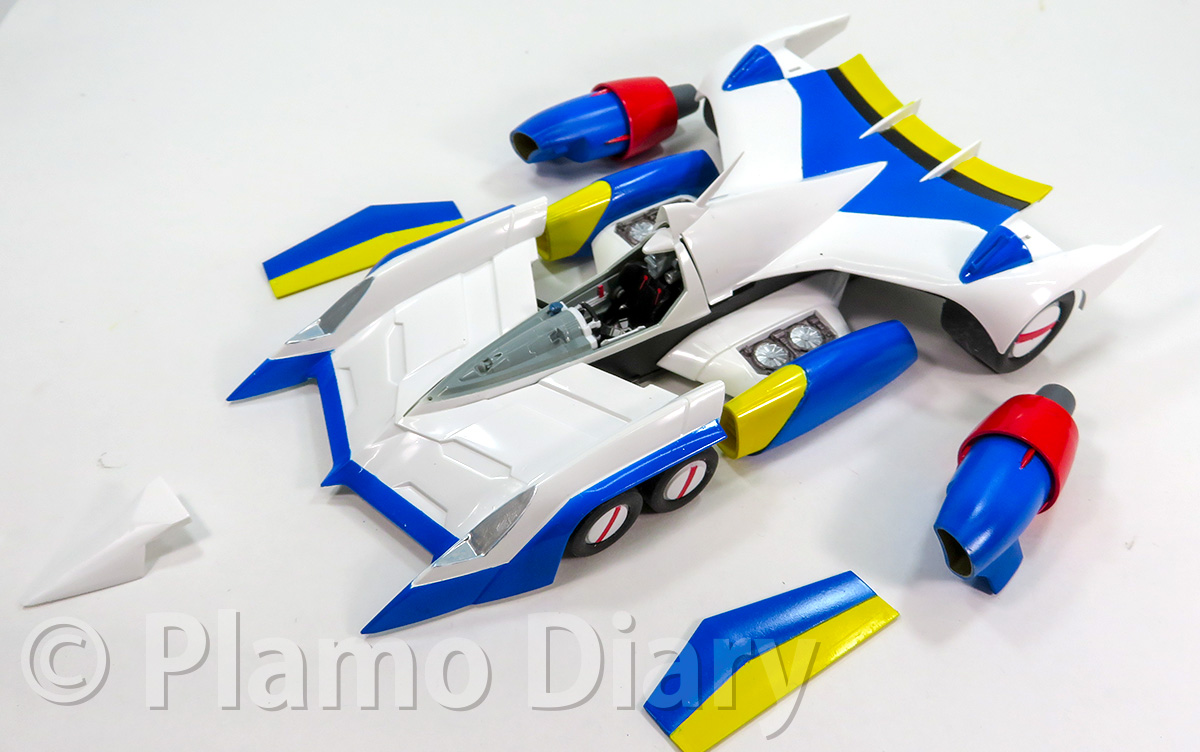 プラモ日記 » スーパーアスラーダAKF-11 その4 ボディの塗装