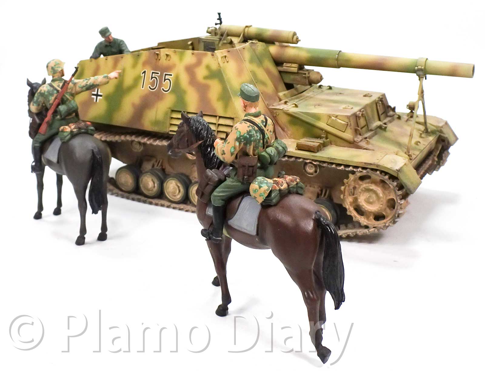 プラモ日記 » ドイツ・15cm自走重榴弾砲フンメル後期型 その14