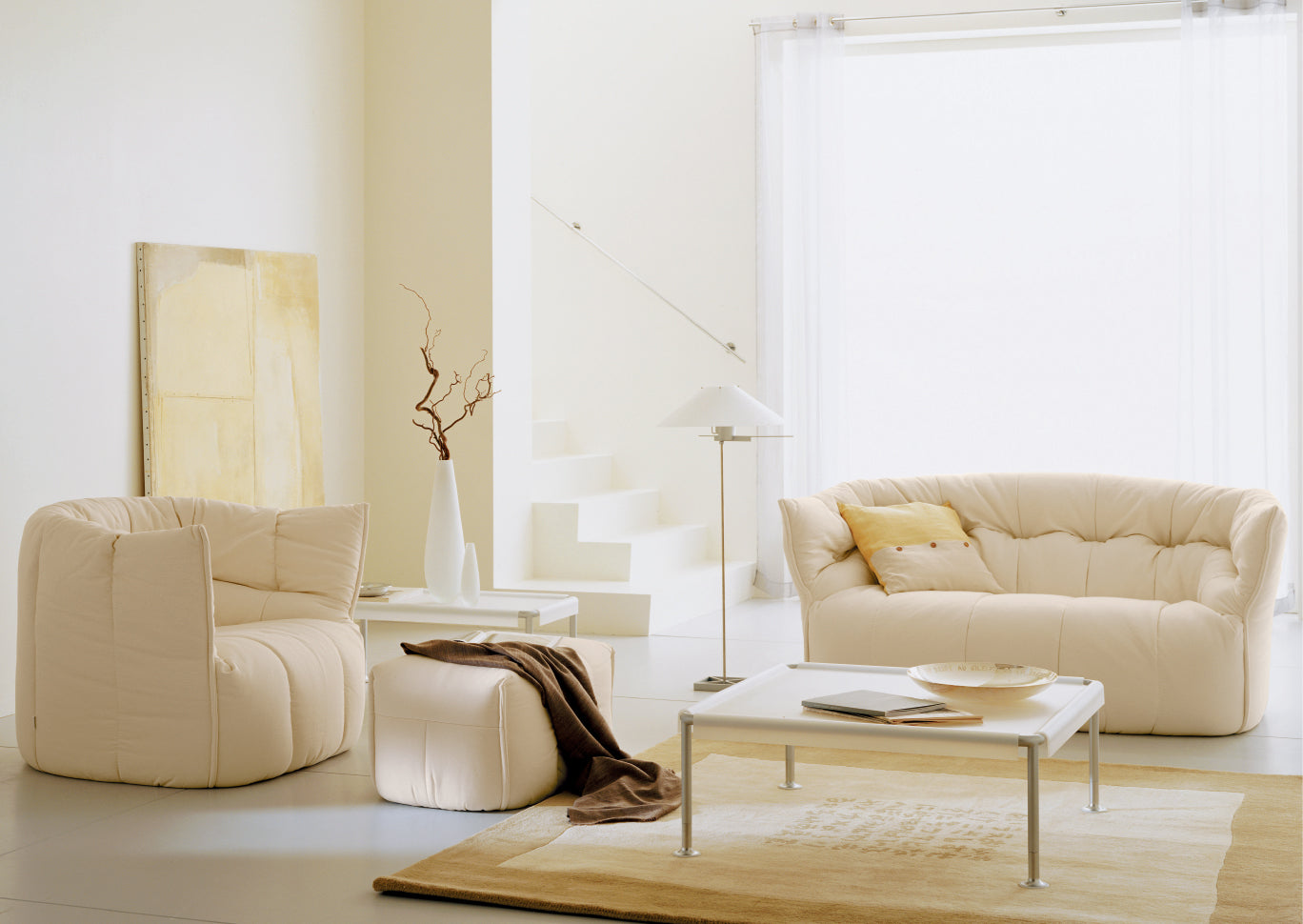 リーン・ロゼ 一人掛けソファ ロゼブリガンタン 皮革C 皮革RC-947 | +