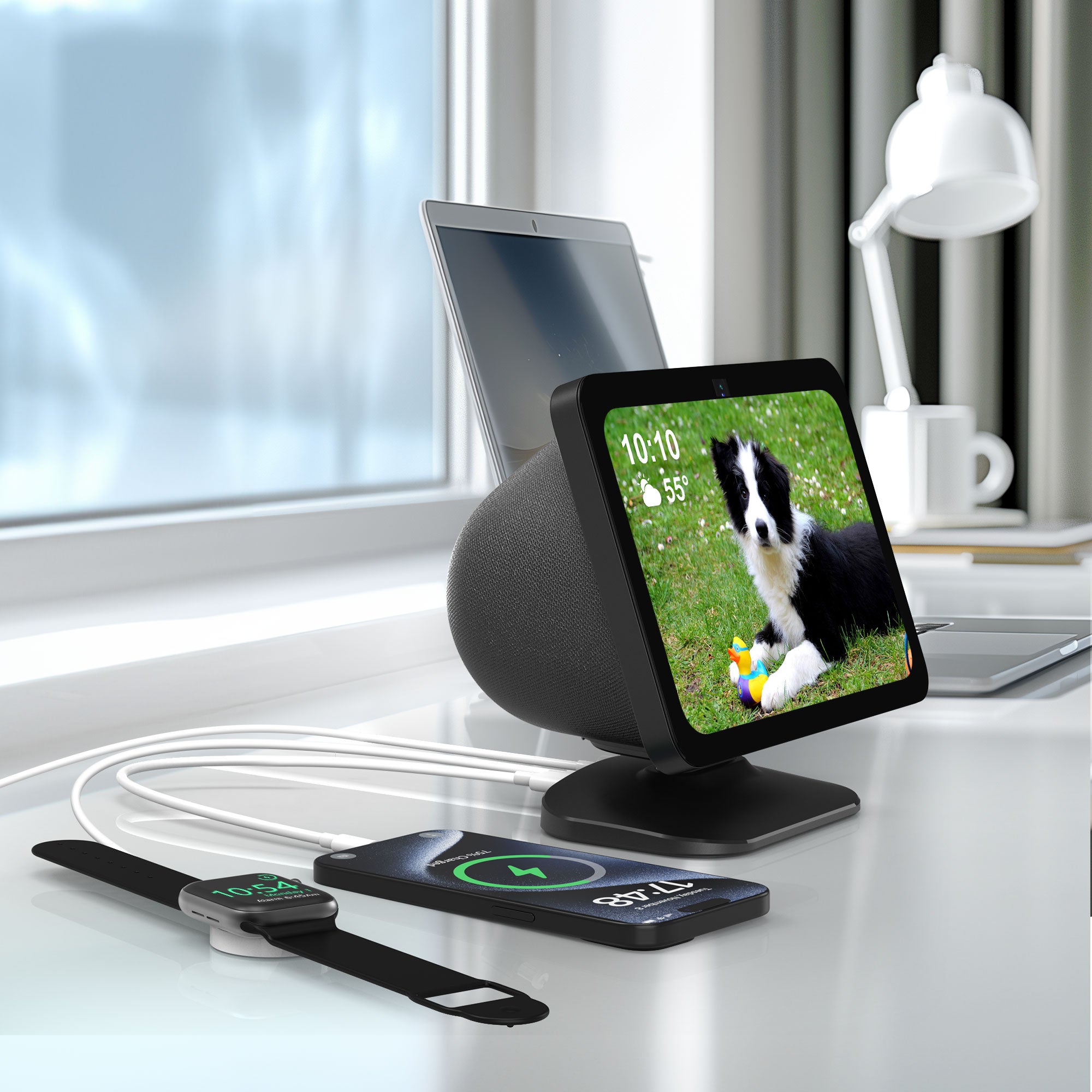 Made for Amazon Alexa Echo Show 8 3rd Generation Adjustable Stand