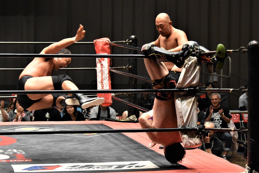 プロレスリングZERO1】＜大谷晋二郎＆高岩竜一25周年記念試合＞藤波