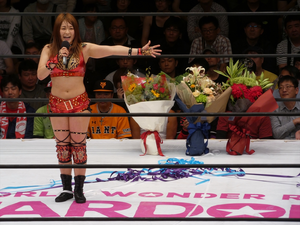 スターダム】紫雷イオが岩谷麻優とのサンダーロックで壮行試合に勝利