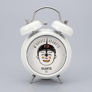 プレイヤーズボイス目覚まし時計」 亀井、石川両選手モデル新登場