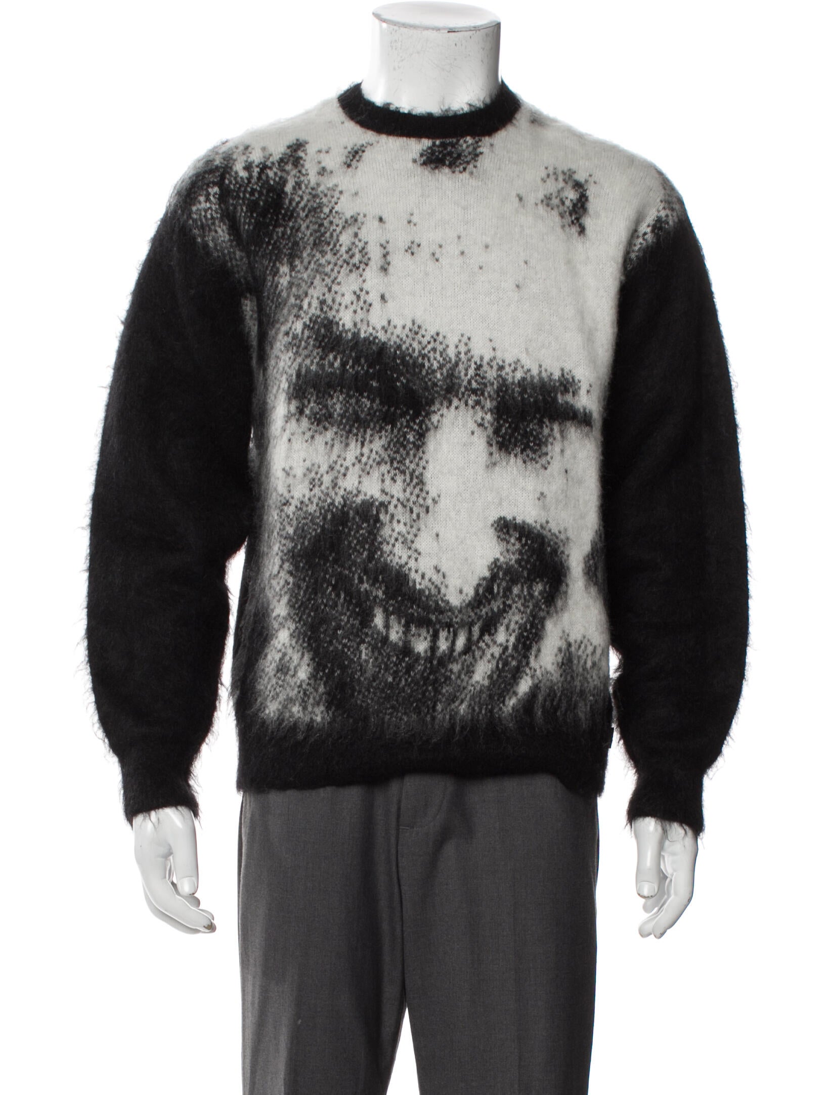 Supreme 2025 Aphex Twin Mohair Pullover - Black Sweaters, Clothing