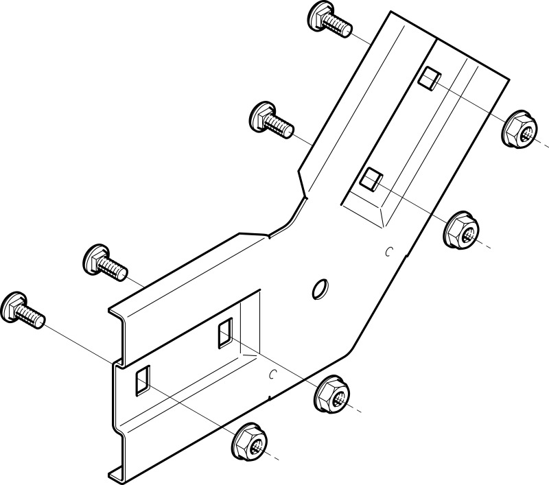 上下ベンド継ぎ金具 | ネグロス電工商品情報サイト