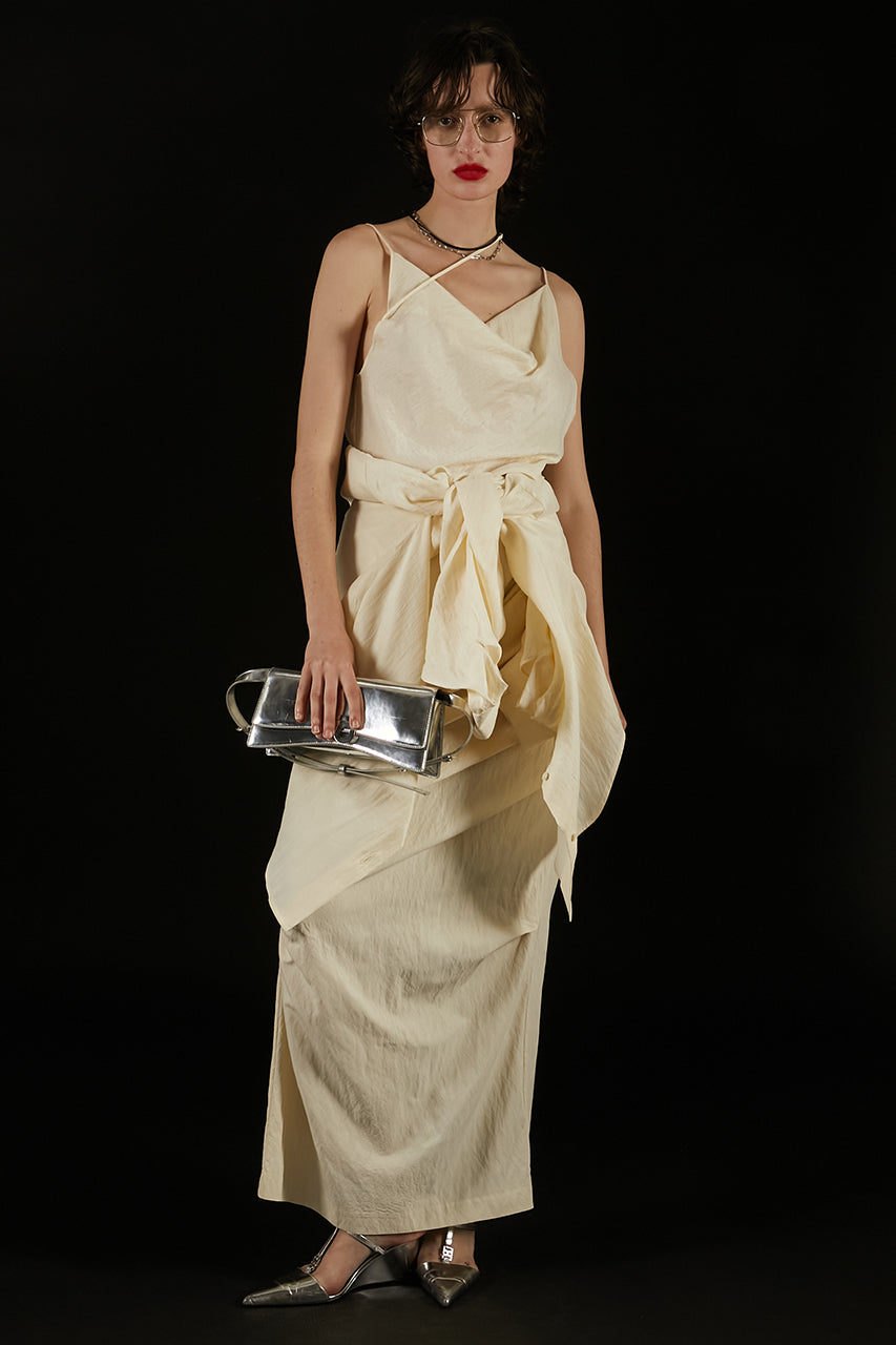 Satin Shirt And Camisole