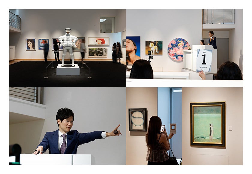 第74回SBIアートオークション｜LIVE STREAM AUCTION」：東京新聞 × PR