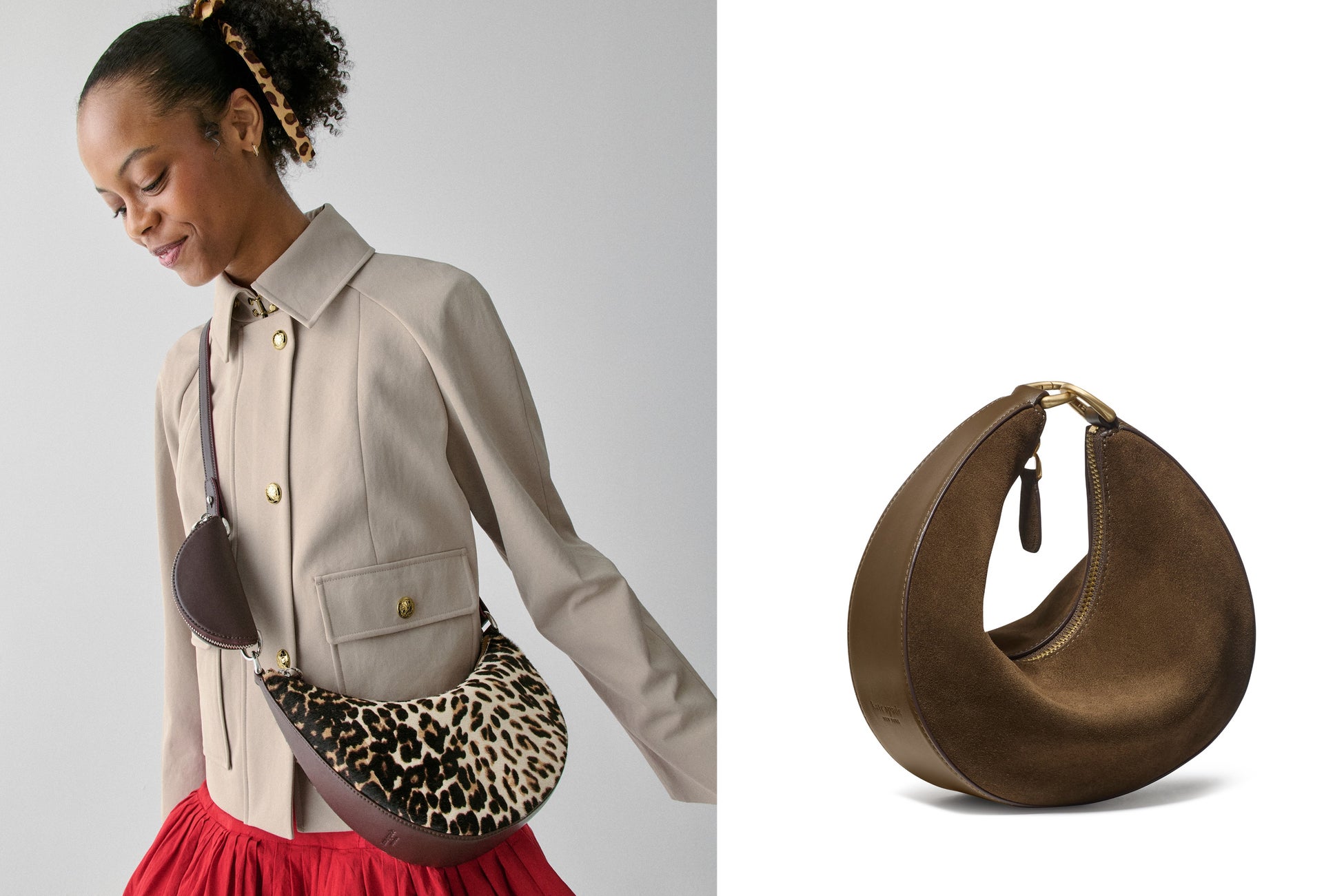 ケイト・スペード ニューヨーク、スエードとレオパードで秋を纏う