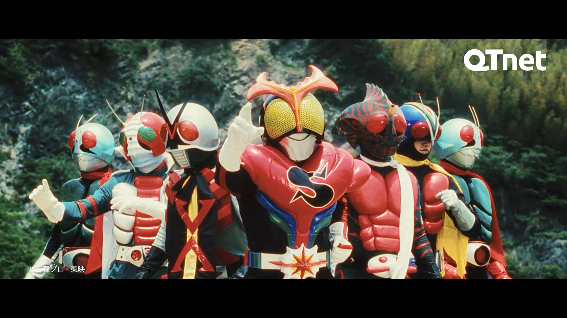 仮面ライダーX・アマゾン・ストロンガーの3人が初登場 栄光の7人