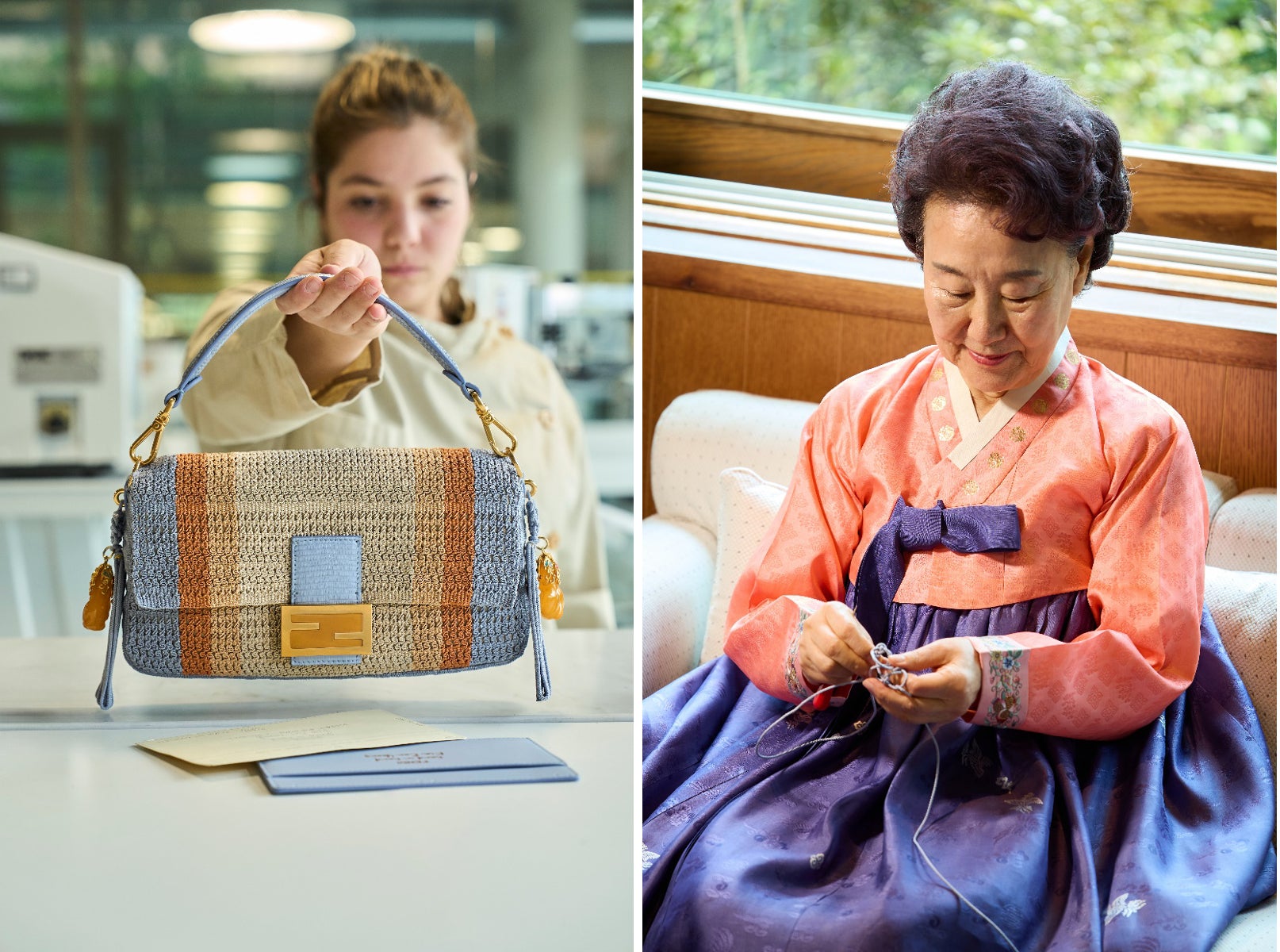 フェンディ、「バゲット」の「ハンド・イン・ハンド」プロジェクトが