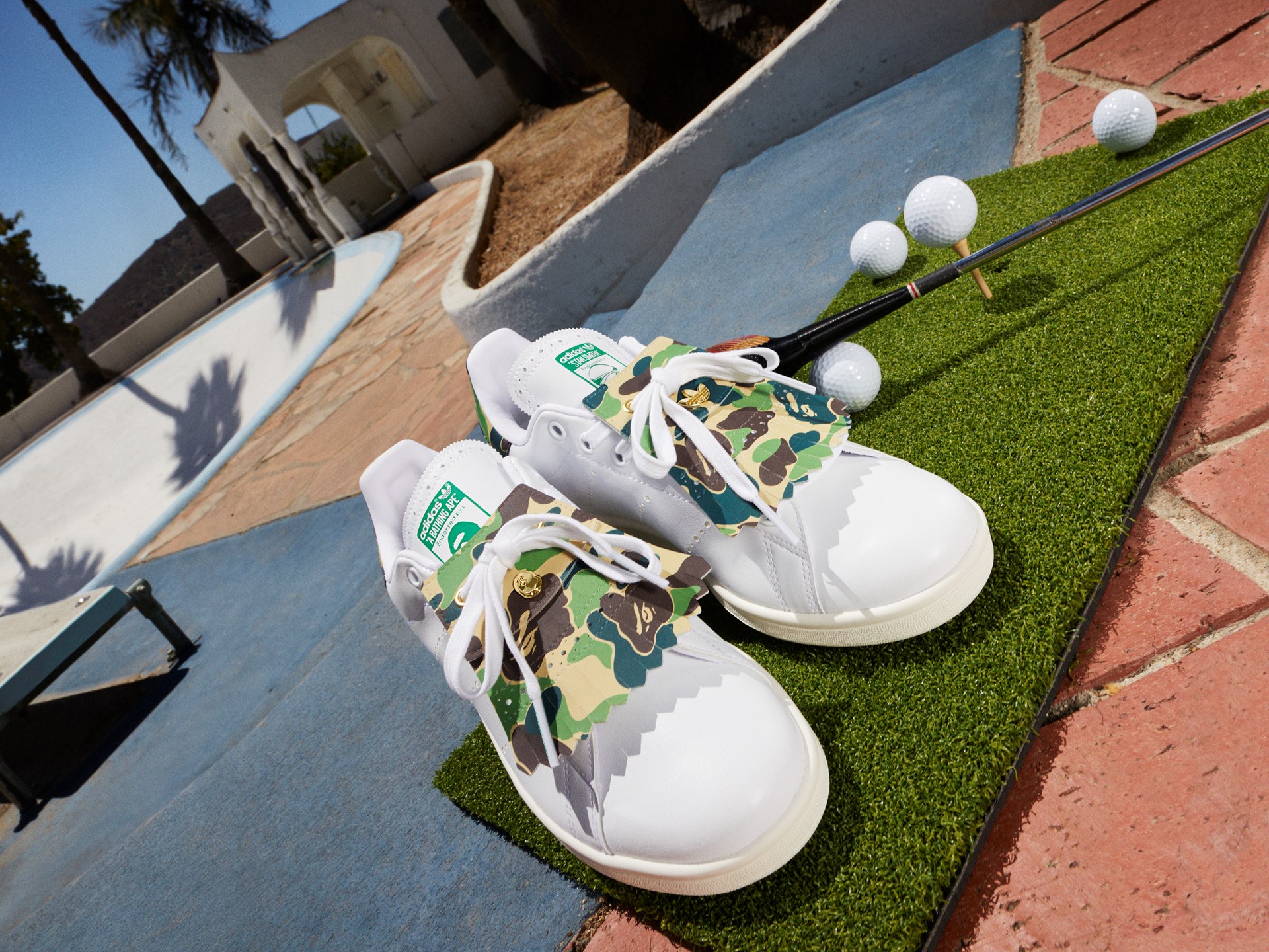 adidas x BAPE® 30th Anniversary Golf Ready Collection