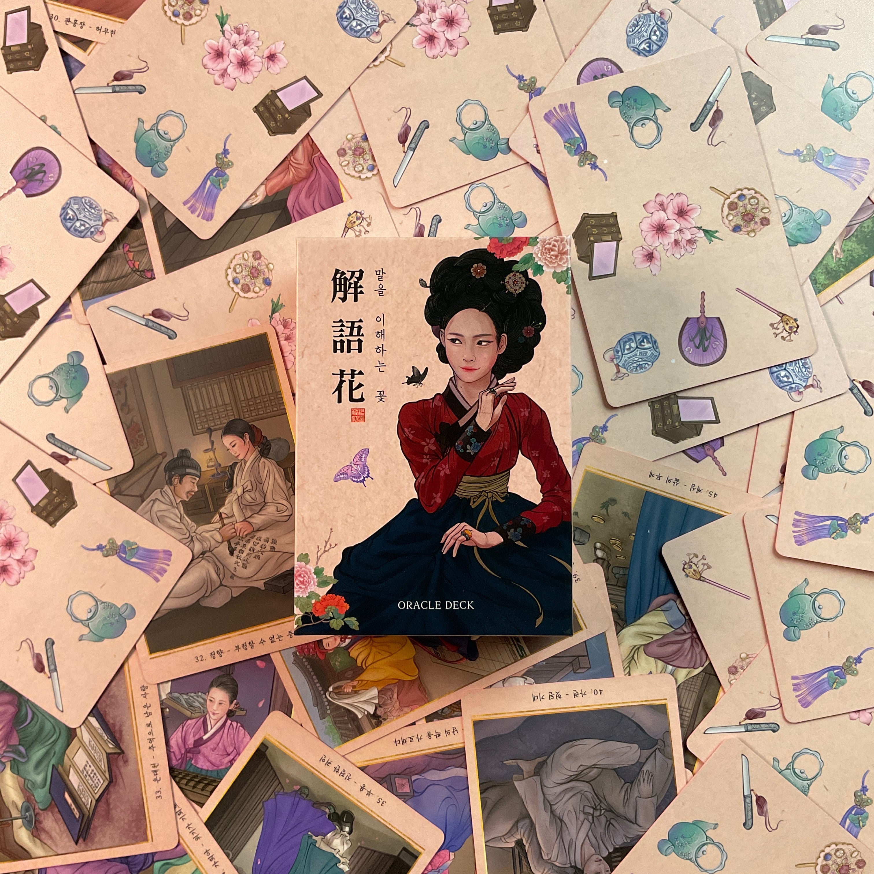 入手困難✨韓国の妓生を描く美麗デッキ✨解語花／コリアンキーセン