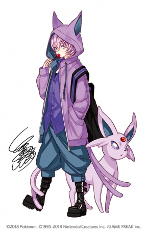 エーフィとブラッキーのオリジナルトレーナー公開！“プロジェクト