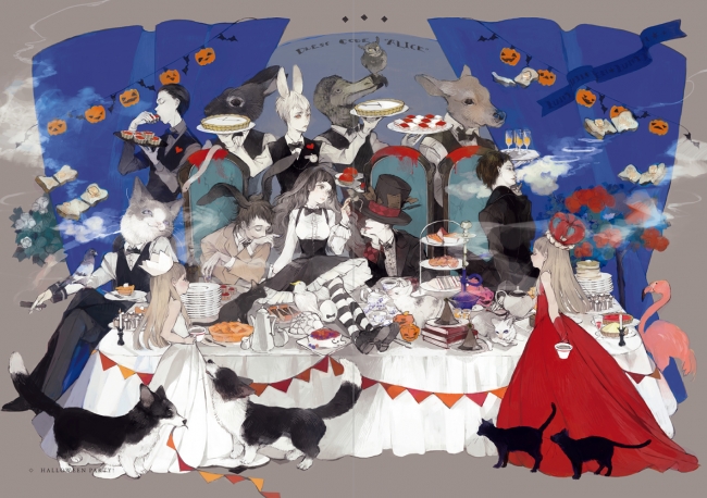 人気イラストレーターねこ助・待望の初画集!!『Soirée ねこ助作品集