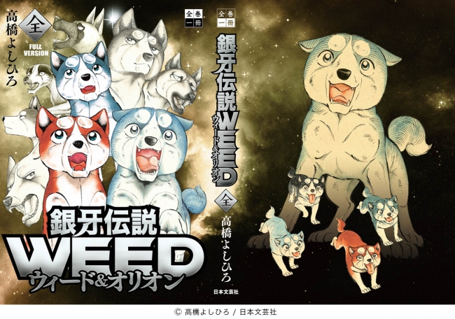 大好評！全巻一冊シリーズに 『銀牙伝説WEEDウィード＆オリオン