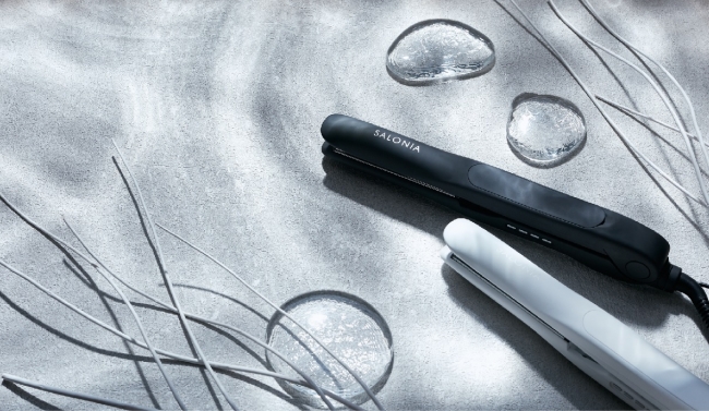 スチーム微粒子で髪をいたわりながらシルク級のストレート艶髪へ