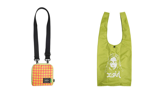 X-girl×PORTER」オリジナルデザインのコラボレーションを3月5日(金)に