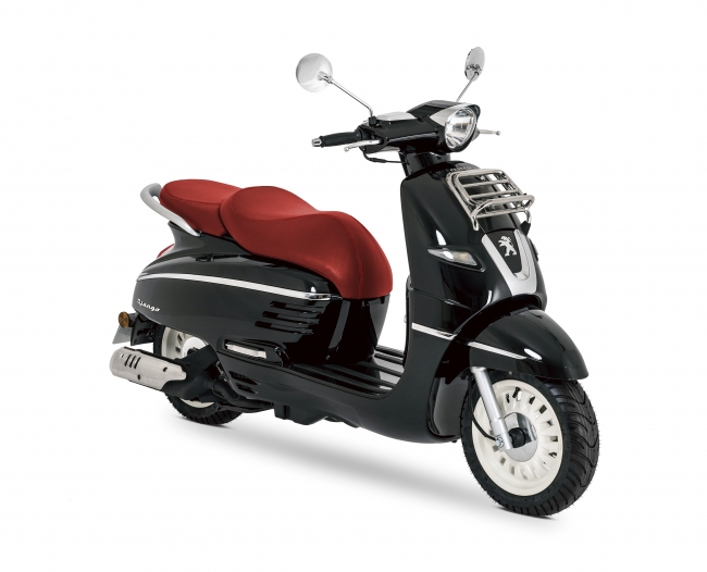 プジョースクーター特別仕様車「ジャンゴ125ヘリテイジ・ボルドー