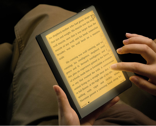 ディスプレイに電子ペーパーであるEInkを採用しているBOOXシリーズから