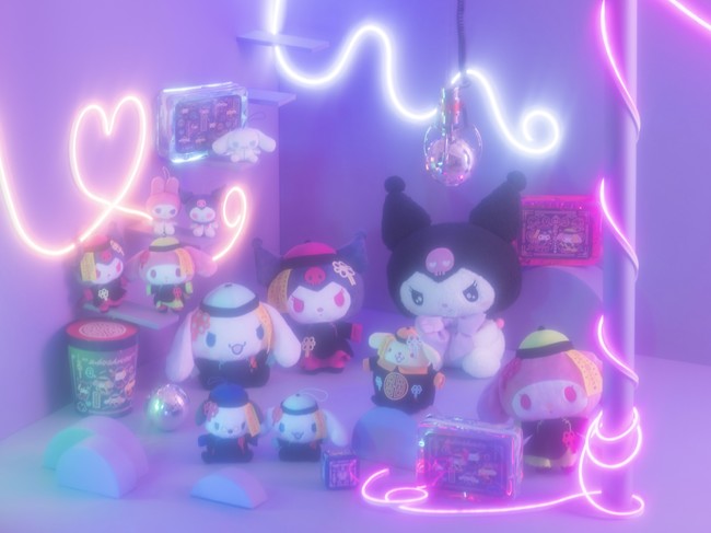 KAWAII”キョンシー衣装をまとったサンリオキャラクターズがハロウィン