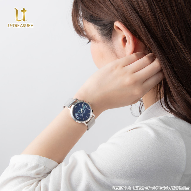 TVアニメ『ゴールデンカムイ』】アシㇼパ モチーフ腕時計。瞳の色を