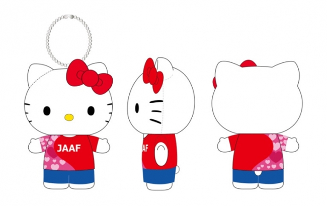 日本陸上競技連盟（JAAF）×ハローキティ」初コラボオリジナルグッズ