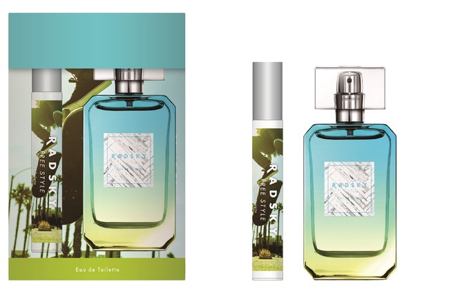 持ち運びに便利なミニトワレが付いたお得な香水『ラッドスカイ フリー