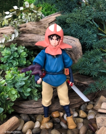 スタジオジブリ作品『もののけ姫』グッズ、いろいろなポーズがとれる