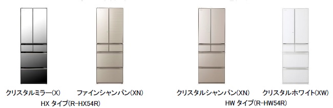 大容量冷蔵庫R-HX54R・R-HW54Rを発売 | 日立グローバルライフ