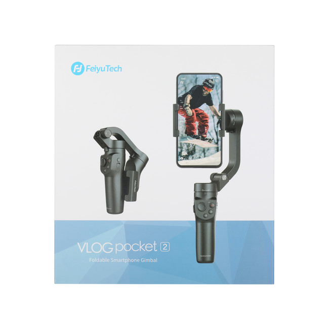 軽くて手のひらサイズ、操作が簡単なスマホ用3軸ジンバル「VLOG pocket