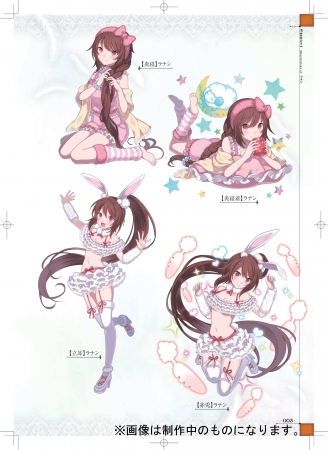 ゴシックは魔法乙女 公式メモリアルファンブック』「5乙女編」と「5