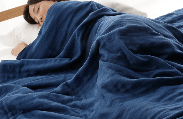 cumuco＜クムコ＞】汗を吸ってもびしょびしょになりにくい6重ガーゼの