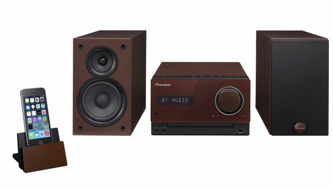 インテリアに合わせて4つのカラーから選べるCDミニコンポーネント