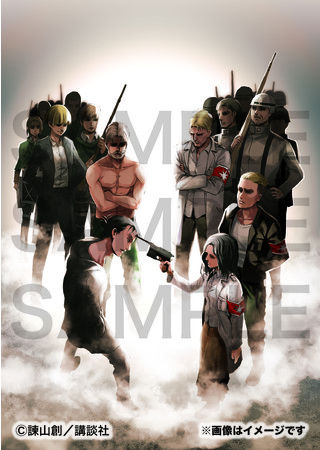 楽天、『進撃の巨人』の連載完結を記念した「楽天ブックス」限定グッズ