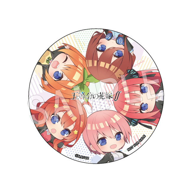 五等分の花嫁∬』より「トレーディングラバーストラップ」「ナイロン