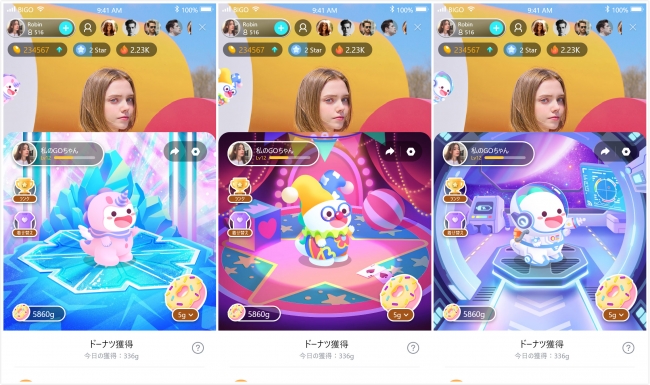 グローバルNo.1ライブ配信アプリ「BIGO LIVE」が配信中に視聴者と共に