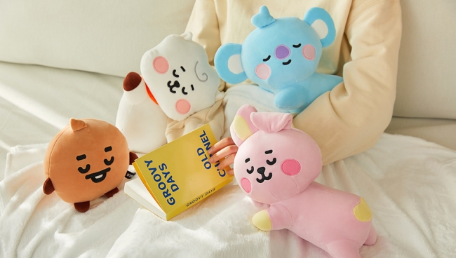 お昼寝やリラックスタイムにぴったり＞BT21ベビーシリーズ新作は