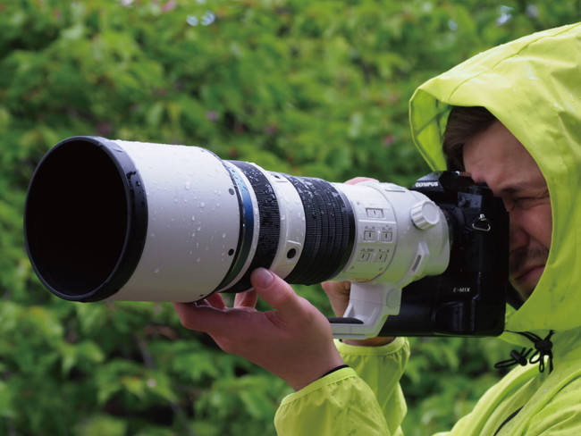 ミラーレス一眼カメラ用交換レンズ「M.ZUIKO DIGITAL ED150-400mm F4.5