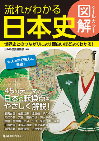 いま改めて学び直したい日本の歴史！見開きワンテーマで、縄文から平成