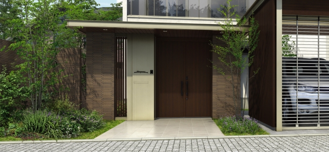 上質のエントランス空間を届ける「XTIARA」シリーズにアーチ用