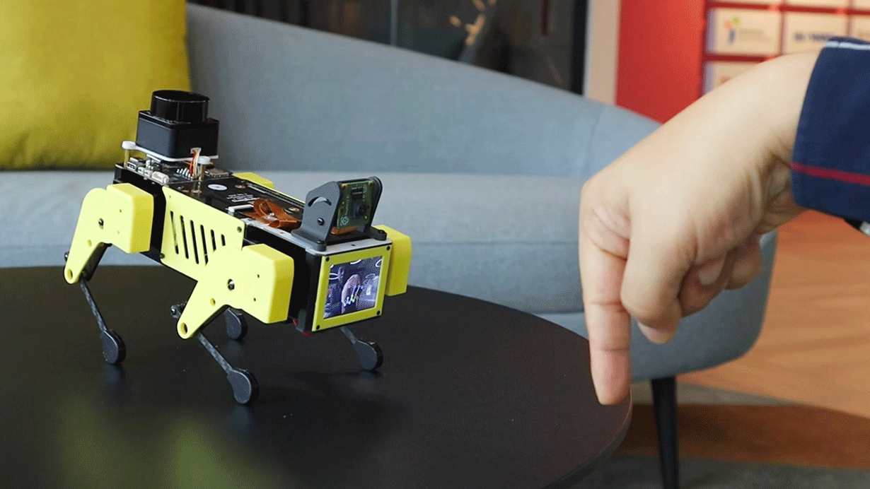 生成AI搭載！ 四足歩行ロボット犬『Mini Pupper2』がMakuakeにて予約