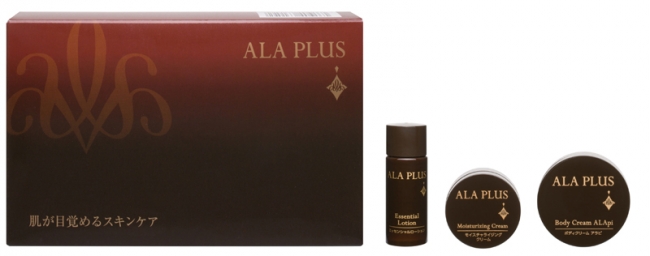 ALA配合の保湿化粧品シリーズ「ALA PLUSスキンケアシリーズ」を