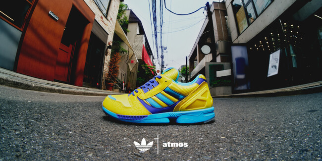atmos」と「adidas Originals」の名作別注シリーズ”ZX 8000”の10作目が