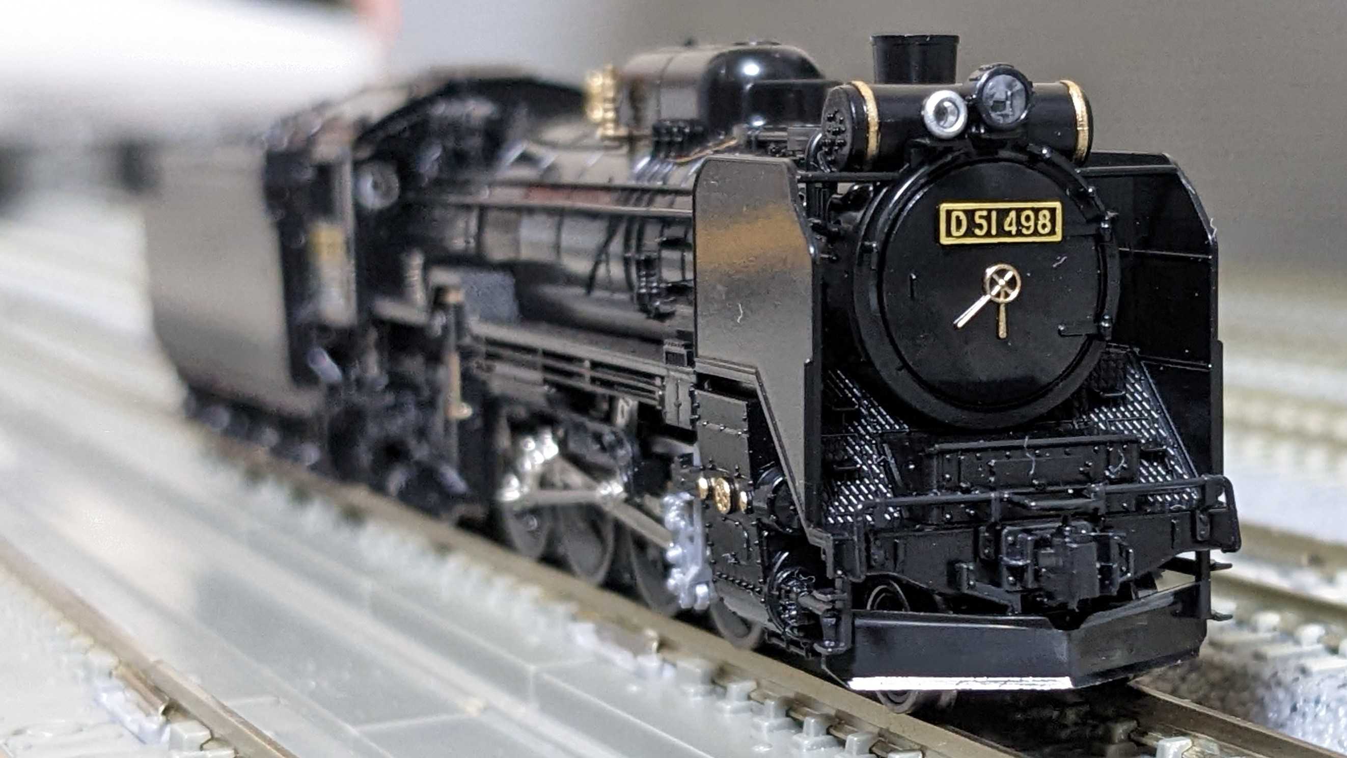 🔴入線 Kato 2016-A D51 498 (副灯付) - 竹ノ塚総合車両センターのブログ