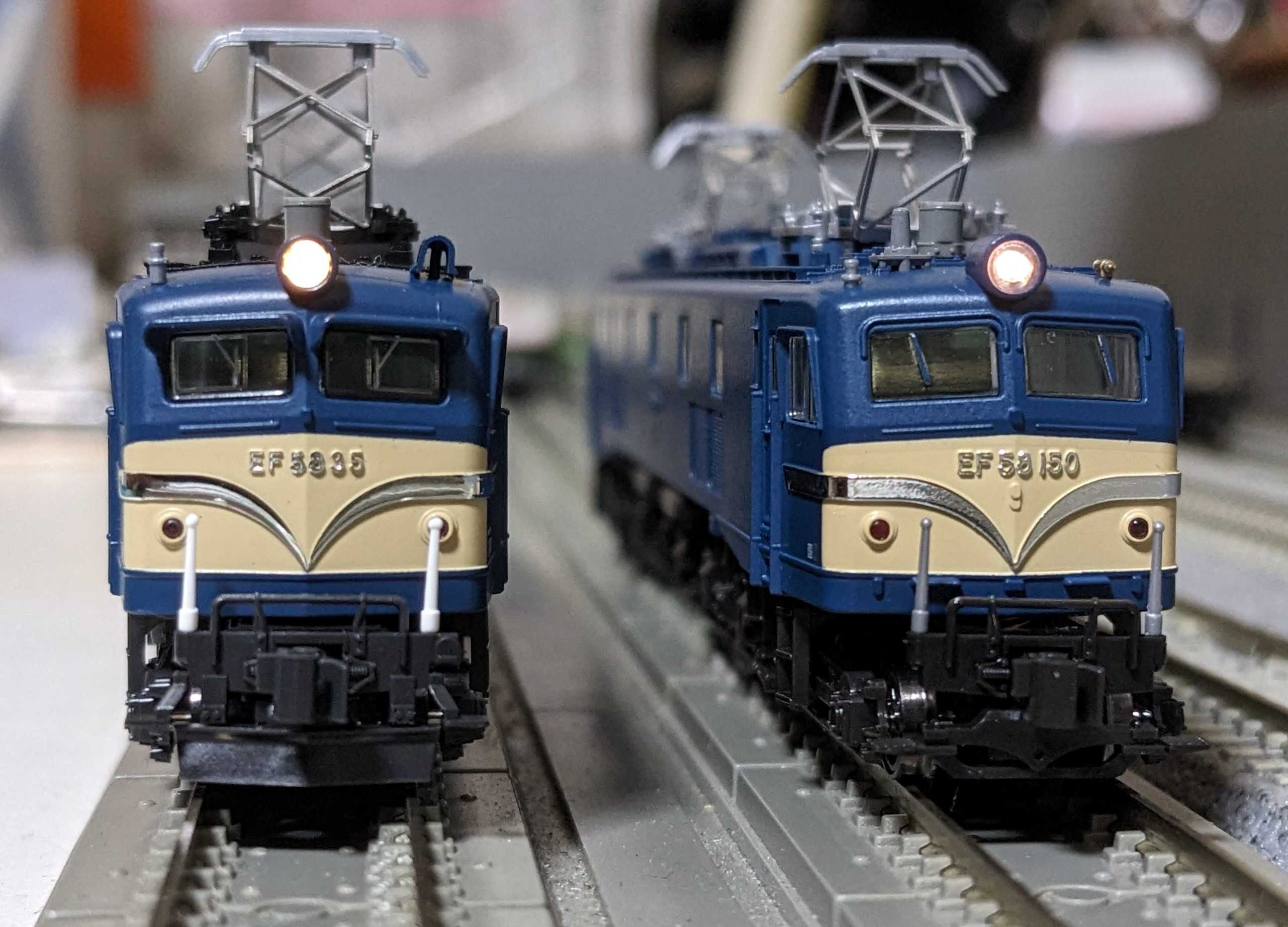 KATO EF58 3049 & 3056 Nゲージセット KATO EF58 3049 & 3056 Nゲージ