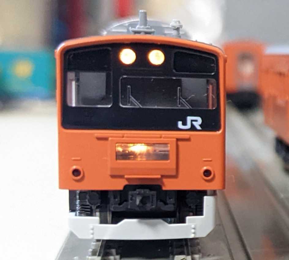 🔴入線 kato 10-826/827 201系 中央線色(最終編成) 6両/4両 10両編成