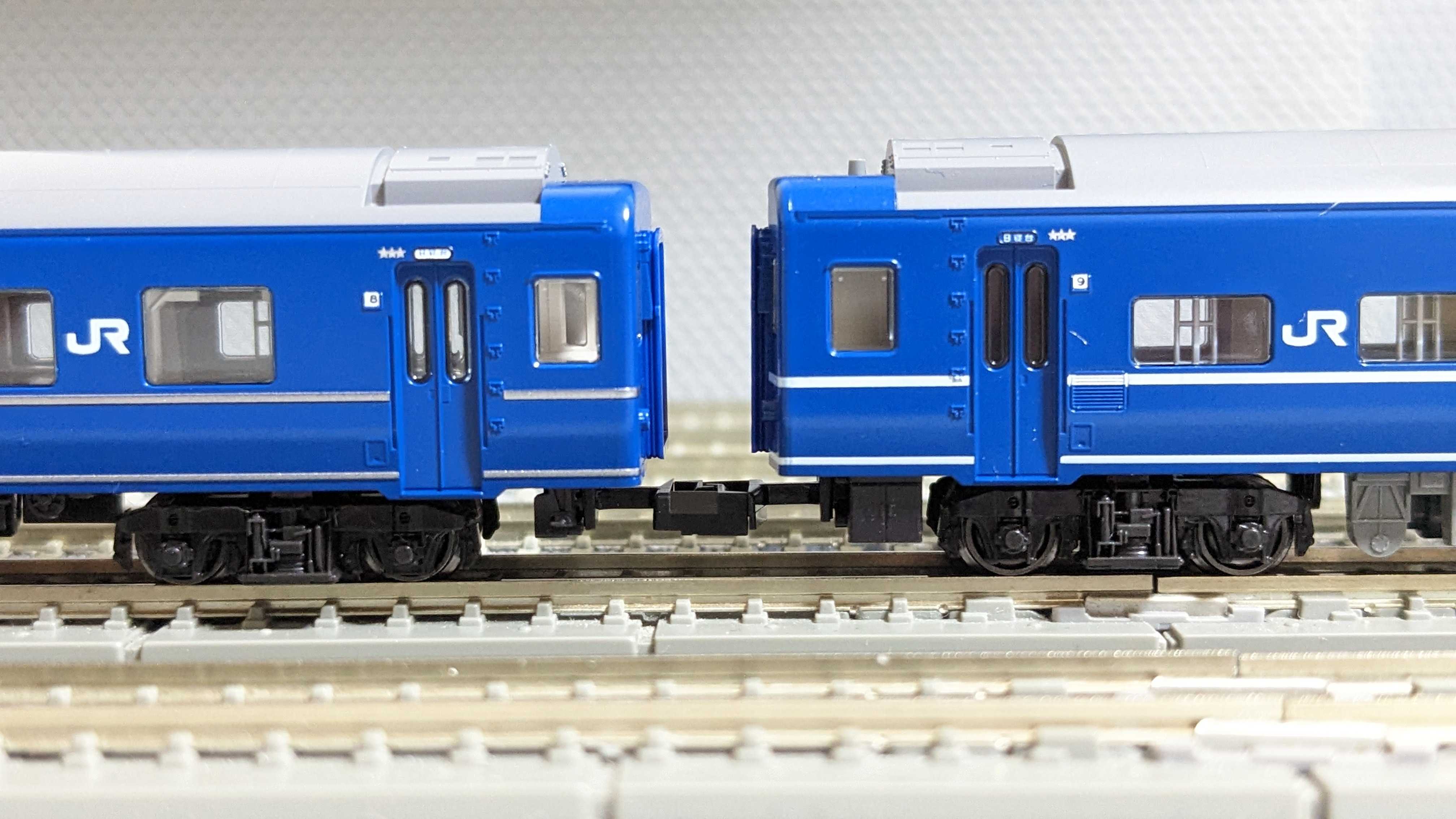 🔴入線 kato 10-1800 14系寝台特急「さくら•はやぶさ/富士」6両セット