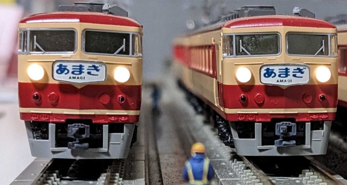 🔵kato 10-393/394 157系[あまぎ] 7両基本セット/2両増結セット 9両 全