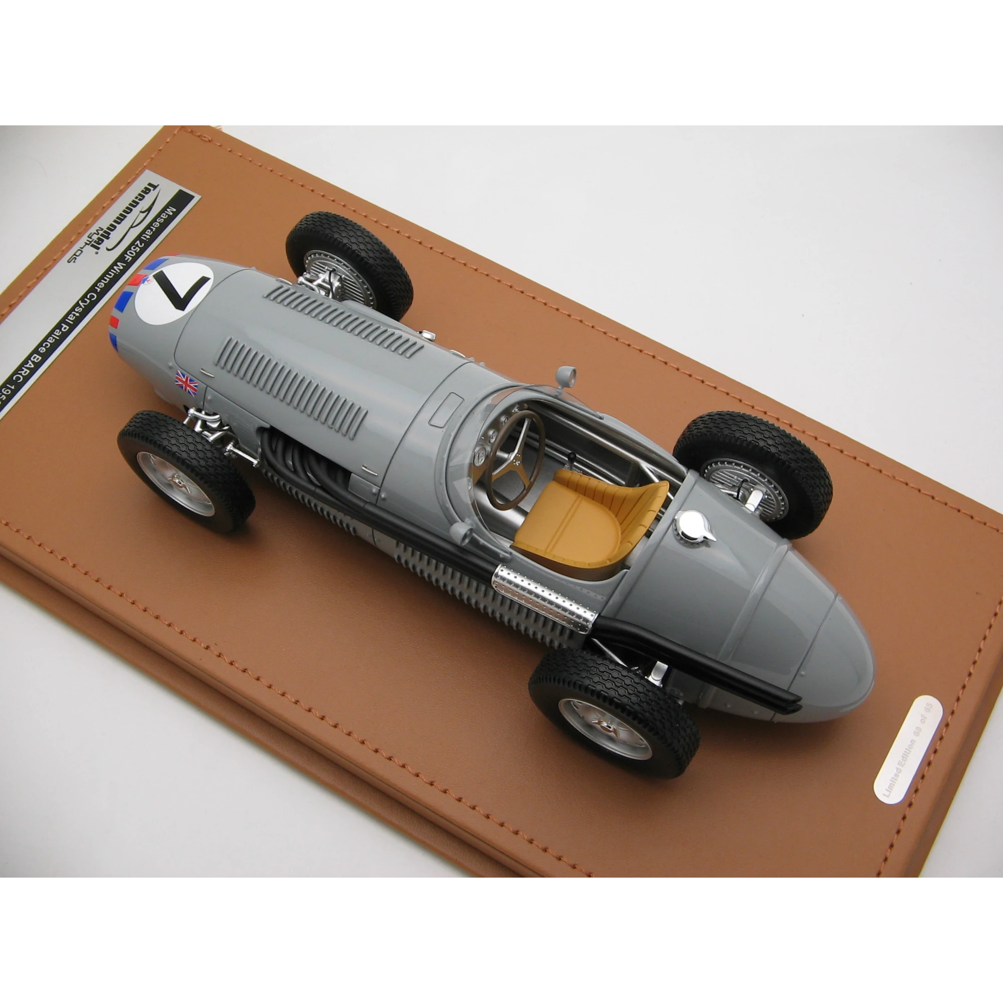 Maserati 250F Winner Crystal Palace BARC 1955 car #7 Driver Mike