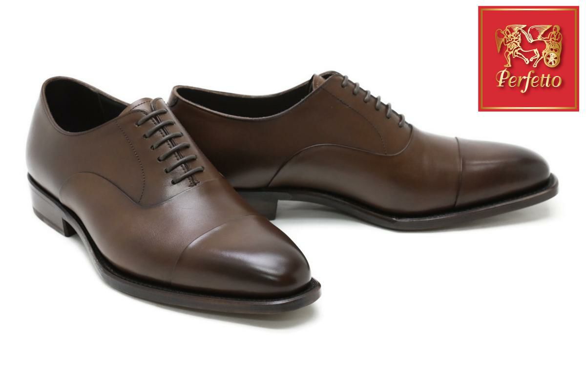ペルフェット / Perfetto メンズ ドレスシューズ 6411pdbr レベルソ